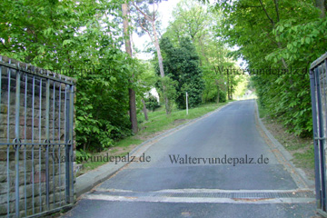 Auffahrt zum Martin-Butzer-Haus in Bad Dürkheim