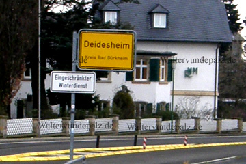 Deidesheim- Nord an der Weinstraße in der Pfalz