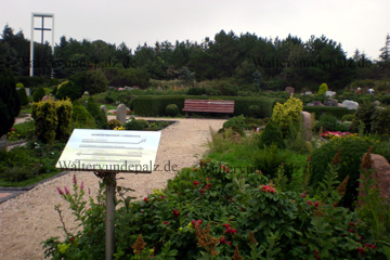 Dünenfriedhof Langeoog und das Grab von Lale Anderson auf der Insel Langeoog in Ostfriesland bei einem Ausflug fotografiert.