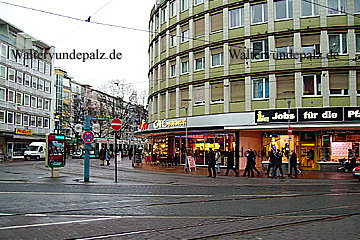 Fußgängerzone Ludwigstraße in Ludwigshafen am Rhein