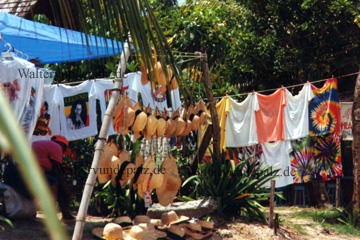 Ein Shop auf der Insel Jamaika in Negril.