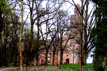 Klosterruine Limburg eine der ersten Pfalz Burgen, Bad Dürkheim Weinstraße