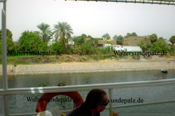Bei der Nilkreuzfahrt in Ägypten.