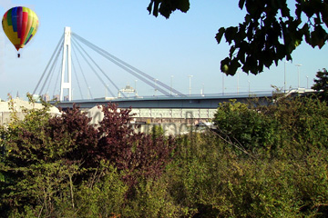 Rheinbrücke in Ludwigshafen am Rhein