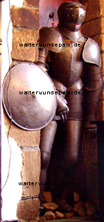 Ritterrüstung aus dem Mittelalter in Deutschland