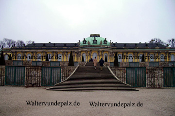 Schloss Sanc Souci in Berlin-Potsdam.