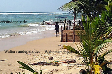 Unser Strand auf Sri Lanka