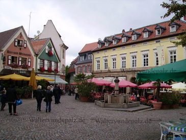 Zentrum von Bad Dürkheim an der Weinstraße